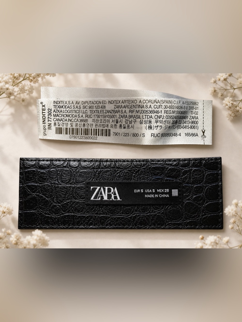 Zara Black Faux Double-Breasted Mini Skirt - Picture 5 of 7